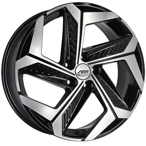 ART Replica REPLICA 222 19x7.5 Gloss Black - Machined Face 50 5x114.3 67.1 R22219001