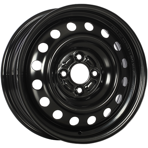 RNB STEEL WHEEL 15x6.0 Black E-Coating 40 4x100 60.1 RNB15006A