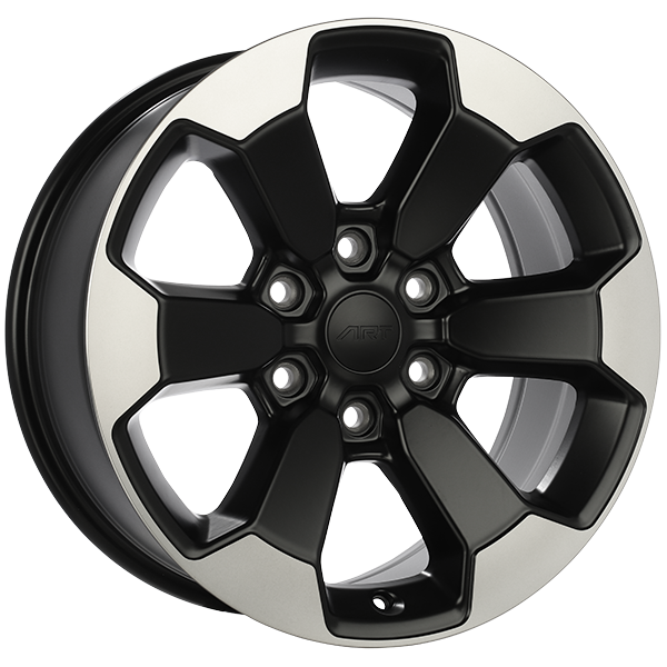ART Replica REPLICA 167 18x8.0 Satin Black - Machined Face 20 6x139.7 77.8 R16718001A