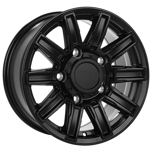 Ruffino HARD FORGED 16x8.0 Satin Black 45 5x160 65.1 RUF611602
