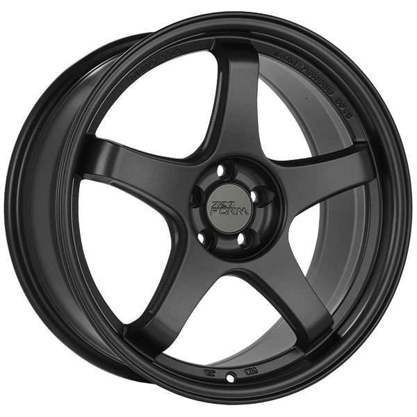 720 Form FF6 18x9.5 Satin Black 35 5x114.3 73.1 FF61804