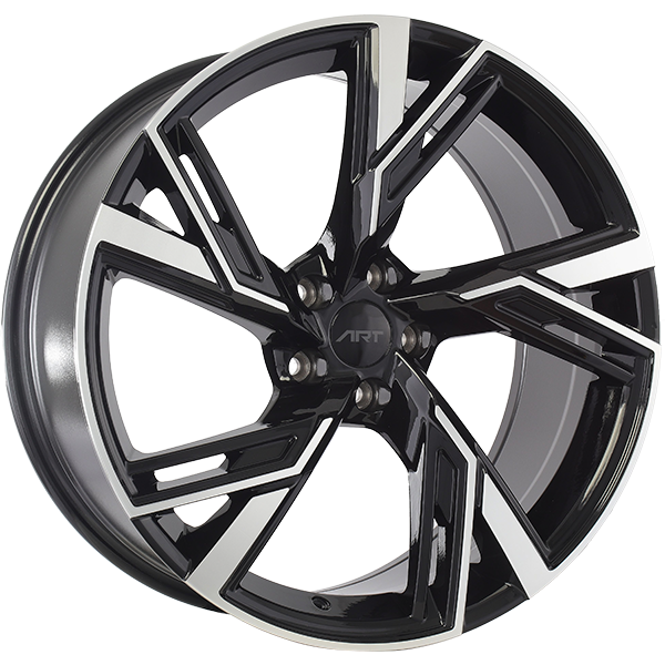 ART Replica REPLICA 230 19x8.5 Gloss Black - Machined Face 28 5x112 66.5 R23019001