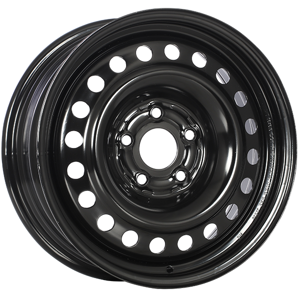 RNB STEEL WHEEL 16x6.5 Black Armour Coat 40 5x114.3 64.1 RNB16013B