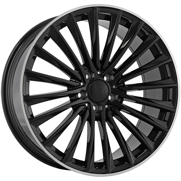ART Replica REPLICA 339 20x8.5 Gloss Black - Machined Lip 35 5x112 66.6 R3392001