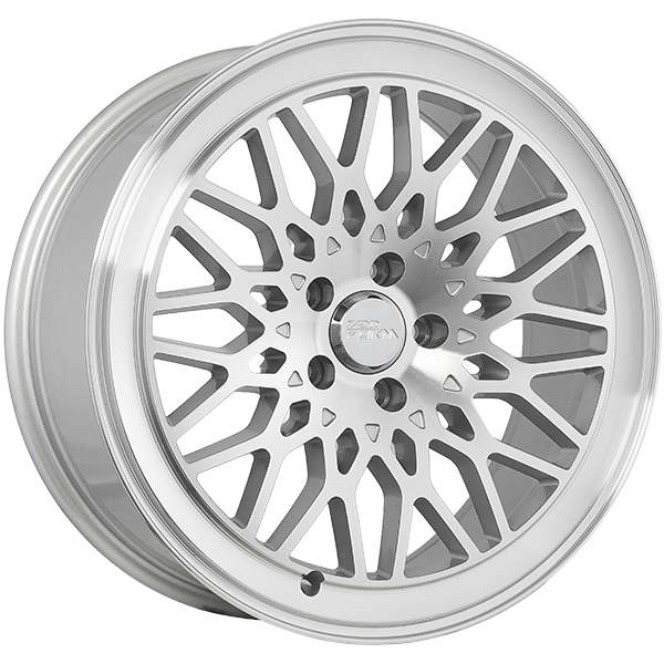 720 Form FF21 19x8.5 Silver - Machined Face 36 5x112 66.6 FF211901