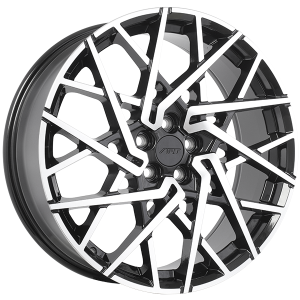 ART Replica REPLICA 389 20x8.0 Gloss Black - Machined Face 49 5x108 63.4 R3892001