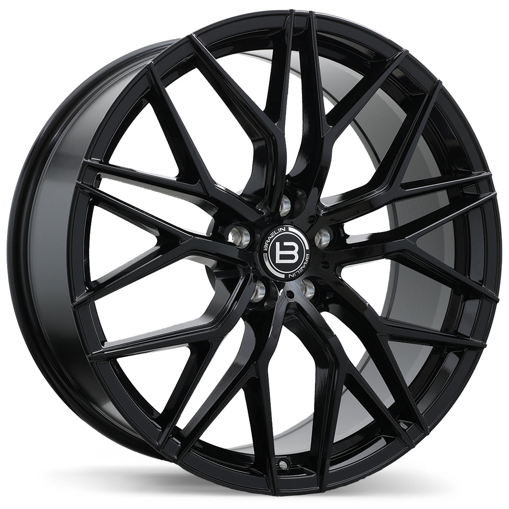 Braelin BR10 21x11.0 Gloss Black 35 5x114.3 66.1 BR10-2110-65BN+35C661