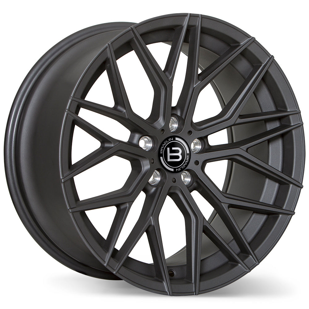 Braelin BR10 19x9.5 Matte Graphite 40 5x114.3 56.1 BR10-1995-65GM+40C561