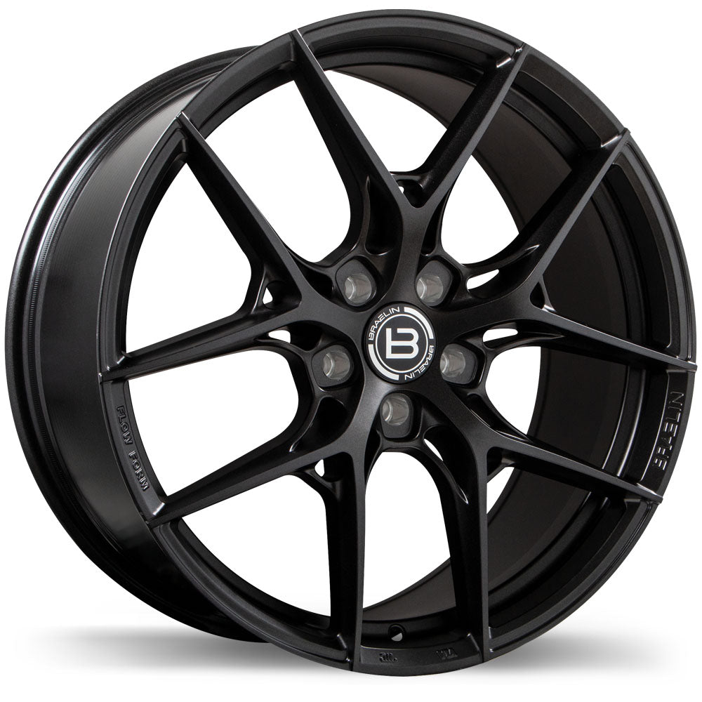 Braelin BR14 20x9.0 Satin Black Anthracite 45 5x114.3 70.2 BR14-2090-65BT+45C702