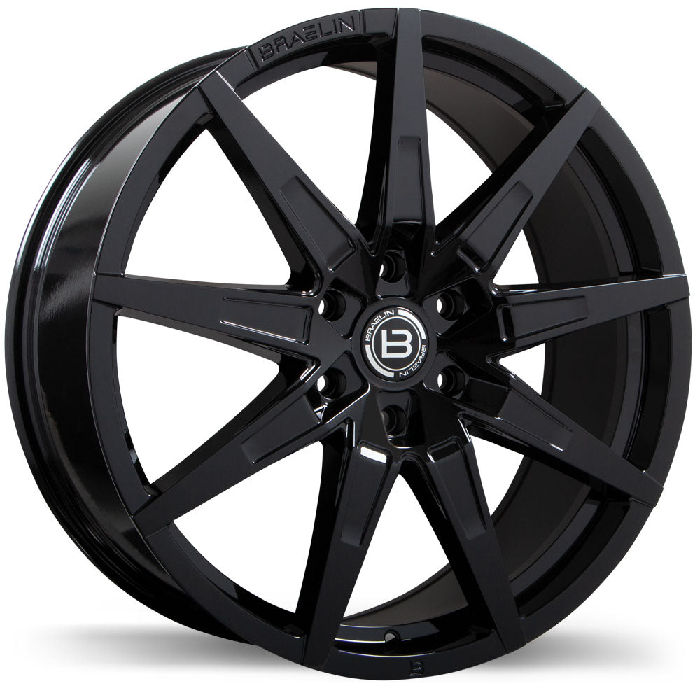 Braelin BR15 20x8.5 Gloss Black 40 6x139.7 106.1 BR15-2085-83BN+40C061