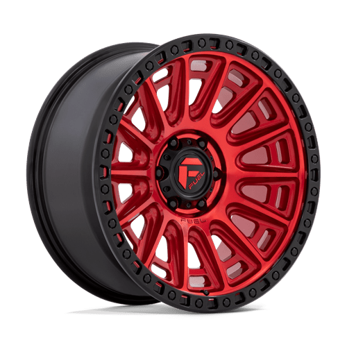 Fuel 1Pc D834 CYCLE Candy Red W/ Black Ring | 20x9 | 6x5.5 | +1 | 106.1mm