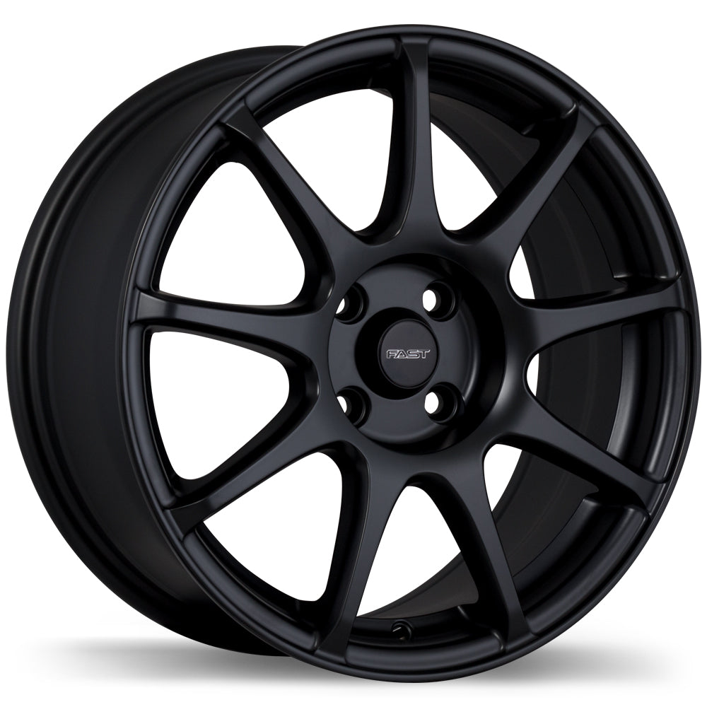 Fast Wheels Orbit 15x6.5 Matte Black 40 4x100 73.0 F207-1565-49FN+40C730