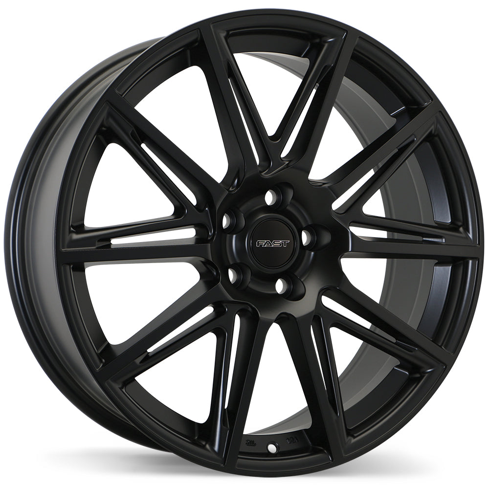 Fast Wheels Switch 19x8.0 Satin Black 40 5x108 63.4 F212-1980-31BT+40C634