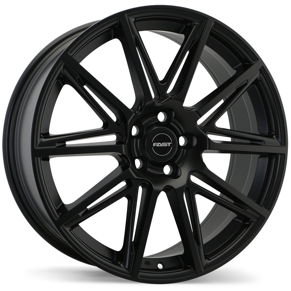 Fast Wheels Switch 19x8.0 Satin Black 35 5x114.3 66.1 F212N-1980-65BT+35F661