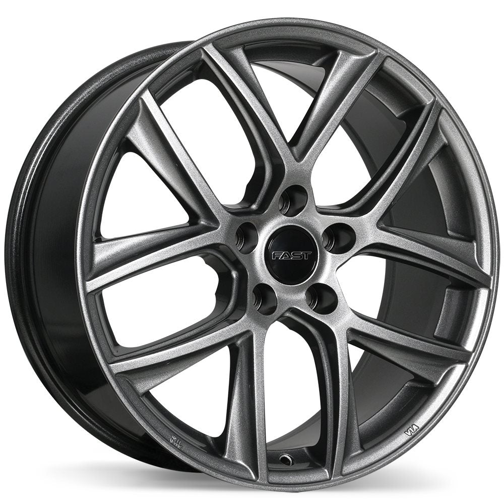 Fast Wheels Tactic 17x7.5 Titanium 40 5x114.3 60.1 F220-1775-65TN+40F601