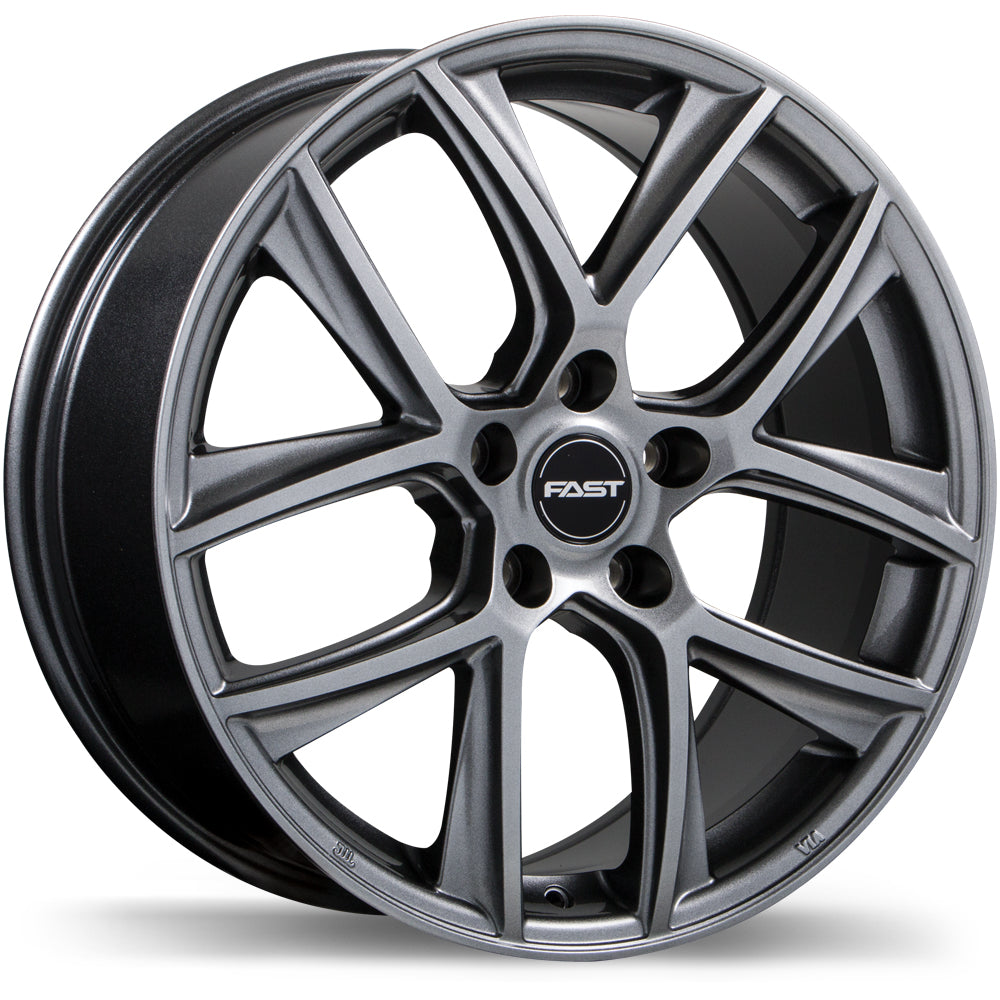 Fast Wheels Tactic 16x6.5 Titanium 45 5x114.3 67.1 F220U-1665-65TN+45F671