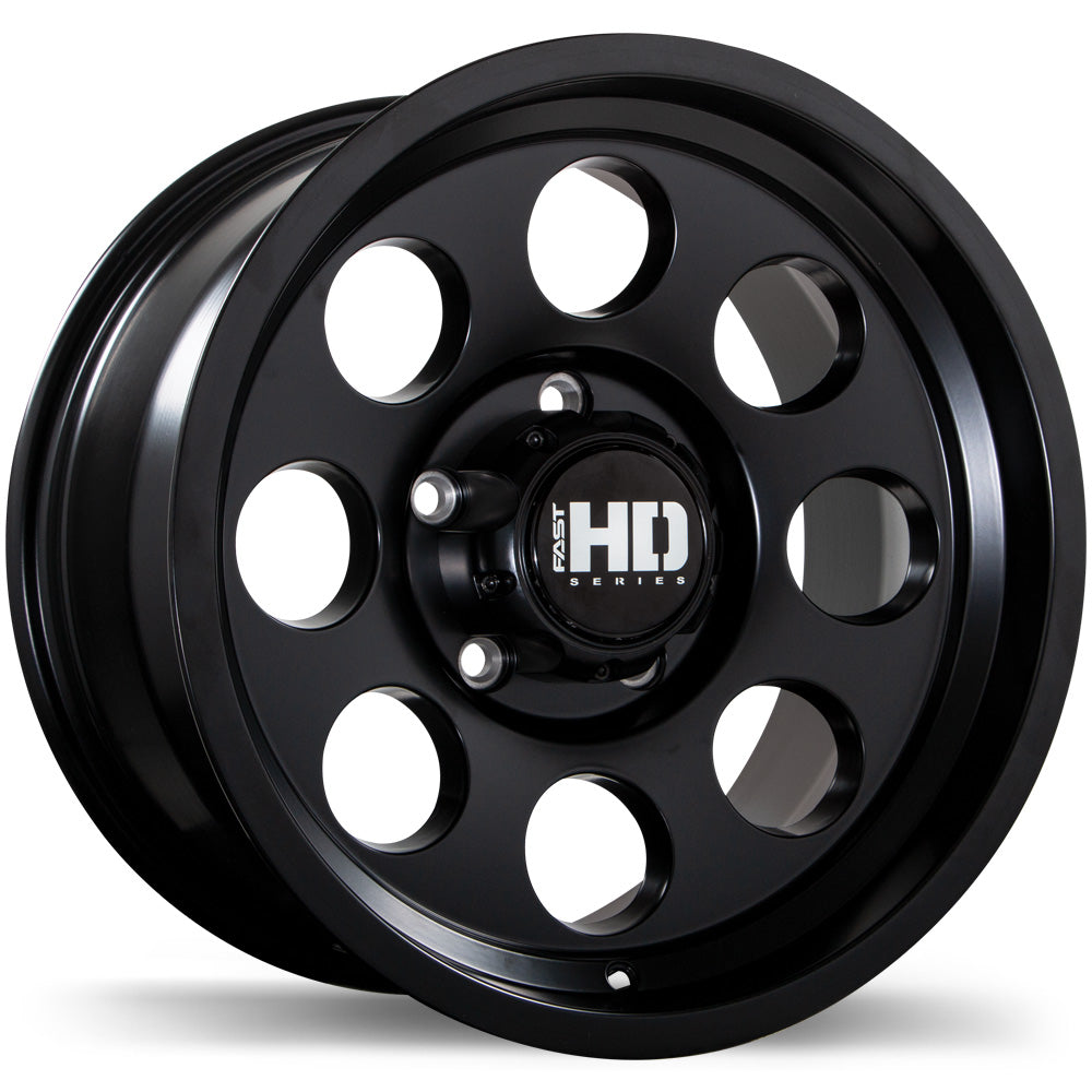 Fast HD Detour 17x9.0 Satin Black 0 5x127 87.1 F236-1790-73BT+00C871