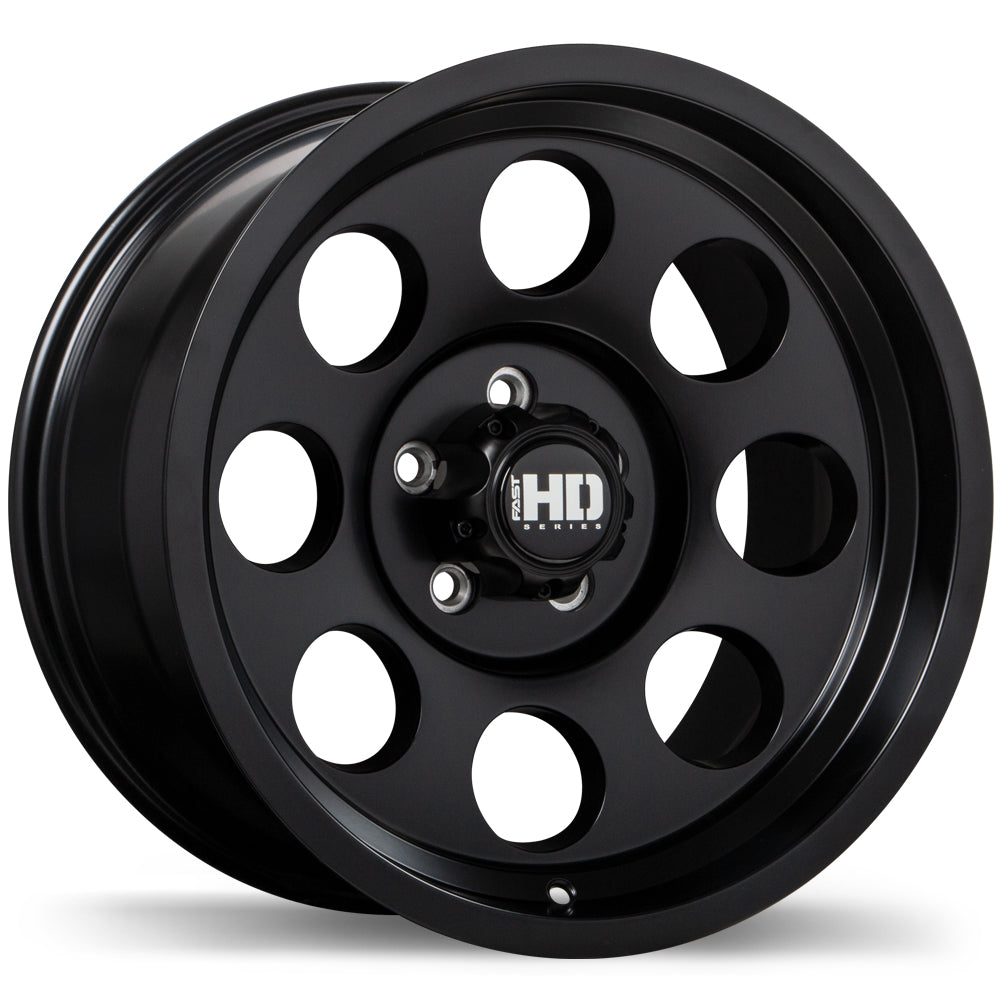 Fast HD Detour 16x8.0 Satin Black 0 5x114.3 87.1 F236-1680-65BT+00C871