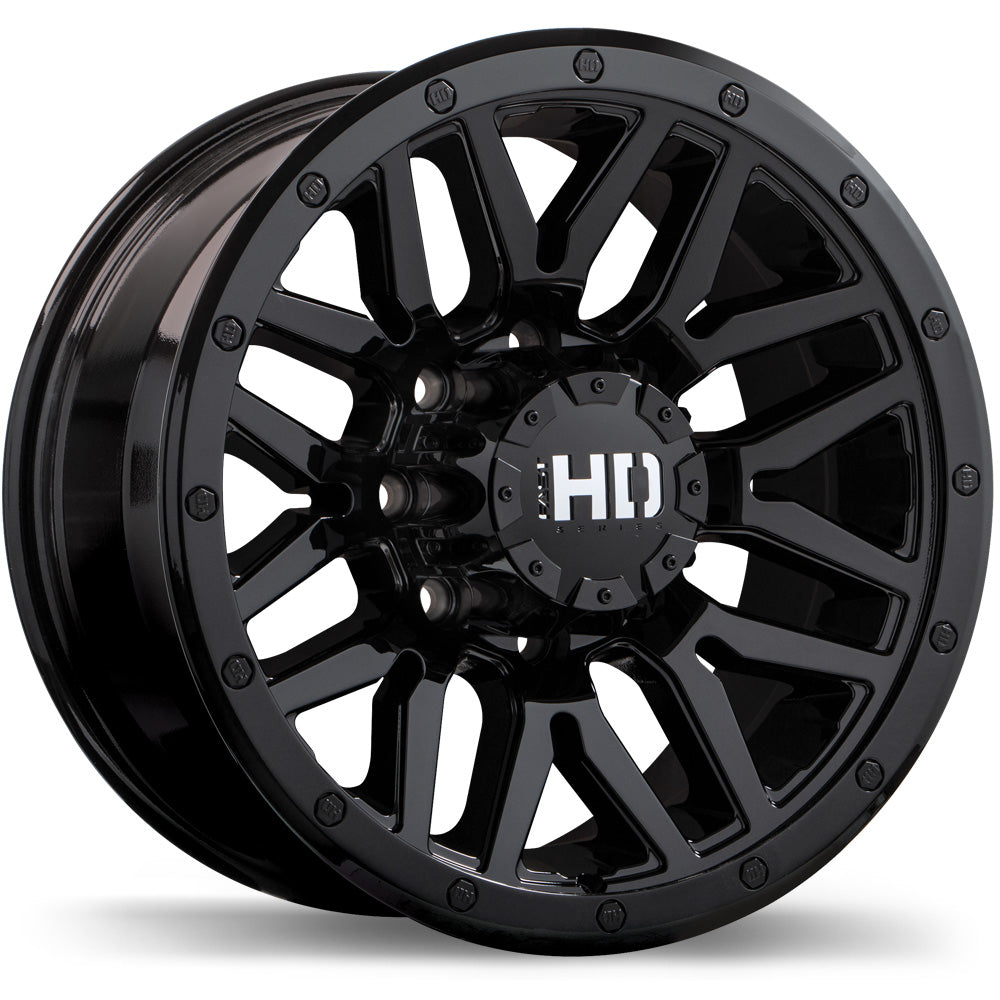 Fast HD Menace 20x9.0 Gloss Black 15 8x180 125.0 F240-2090-98BN+15C250