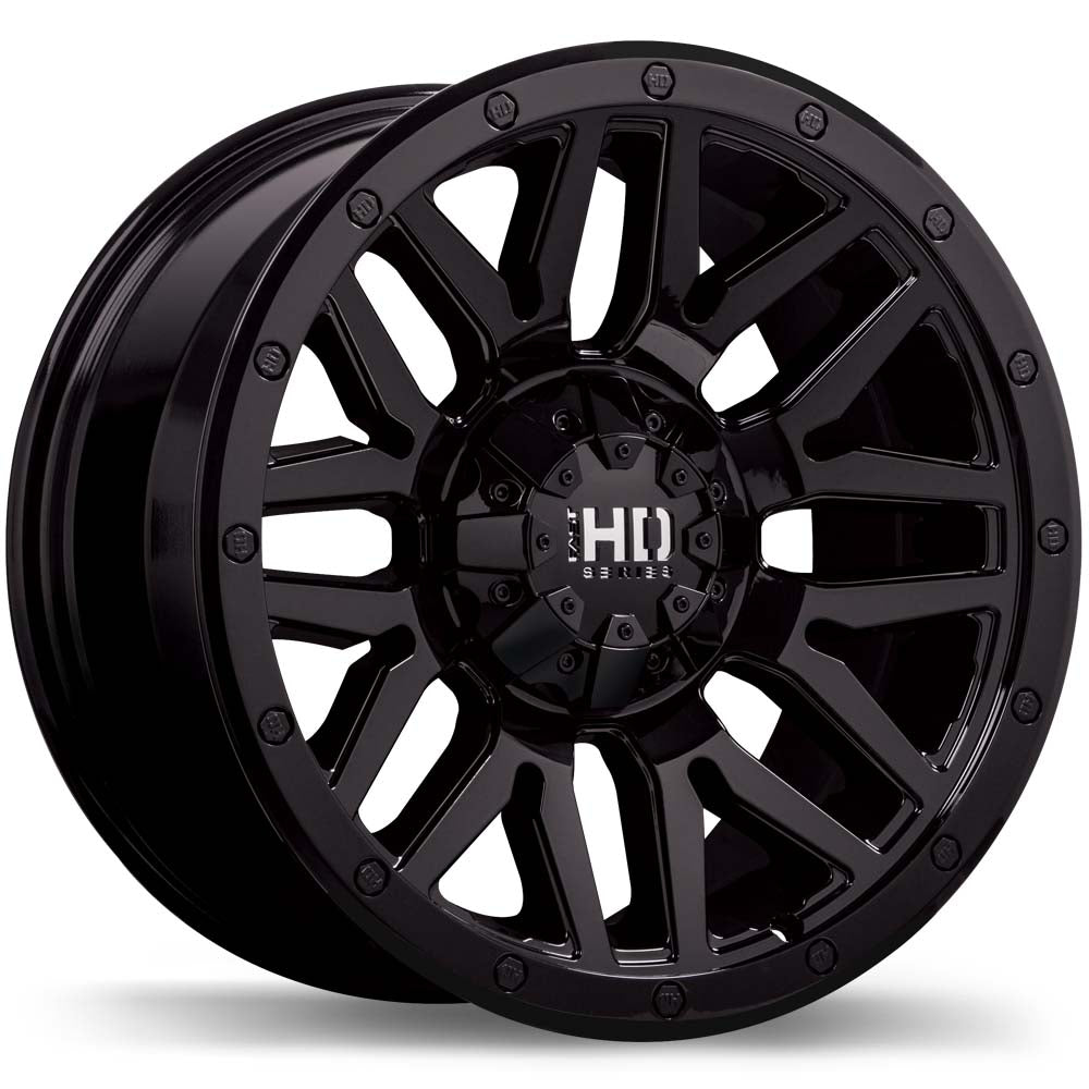 Fast HD Menace 20x9.0 Gloss Black 15 6x139.7 106.1 F240-2090-83BN+15C061