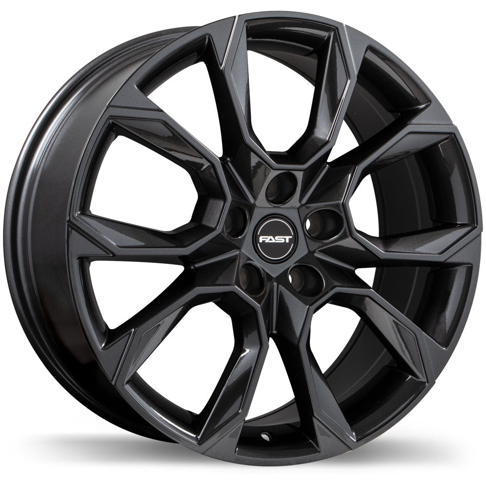 Fast Wheels Aventure 17x7.0 Gloss Gunmetal 35 5x114.3 66.1 F250N-1770-65MN+35C661