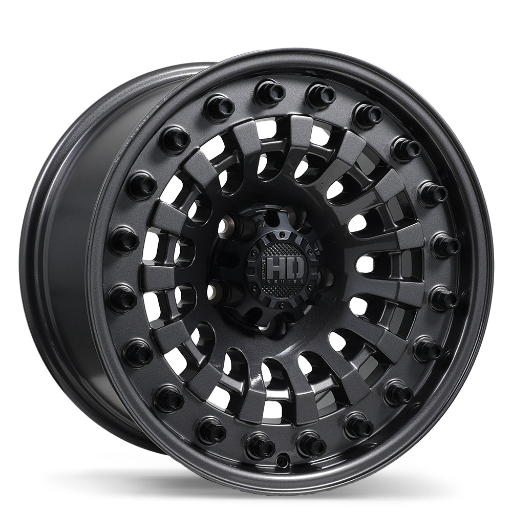 Fast HD Shred 18x9.0 Gloss Gunmetal 0 5x127 71.5 F264-1890-73MN+00C715