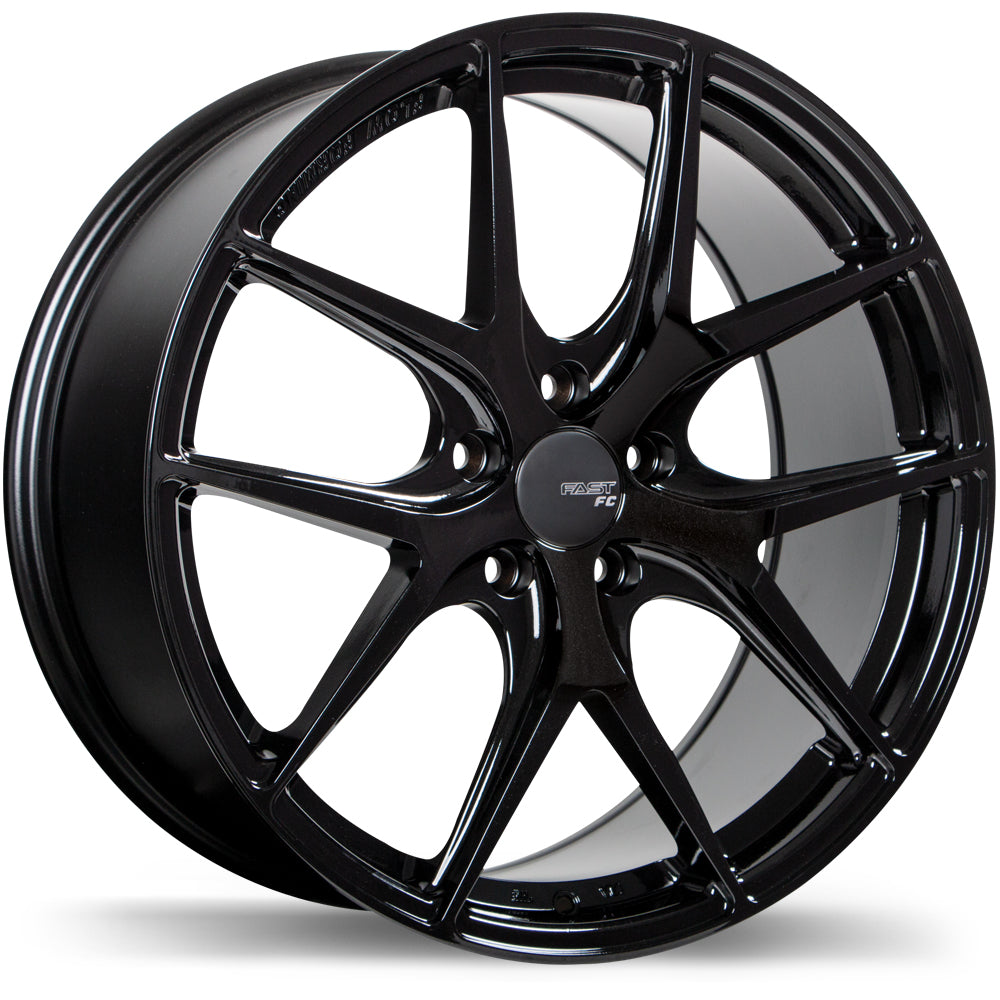 Fast Wheels FC04 19x8.5 Metallic Black 35 5x114.3 72.6 FC04-1985-65BE+35C726