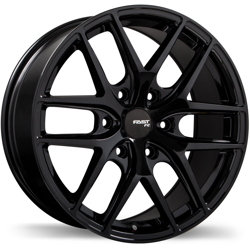 Fast Wheels FC04X 18x8.5 Metallic Black 20 6x139.7 78.0 FC04-1885-83BE+20C780