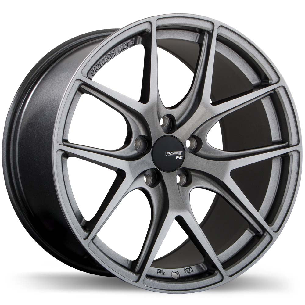 Fast Wheels FC04 19x9.5 Titanium 45 5x100 72.6 FC04A-1995-80TN+45C726