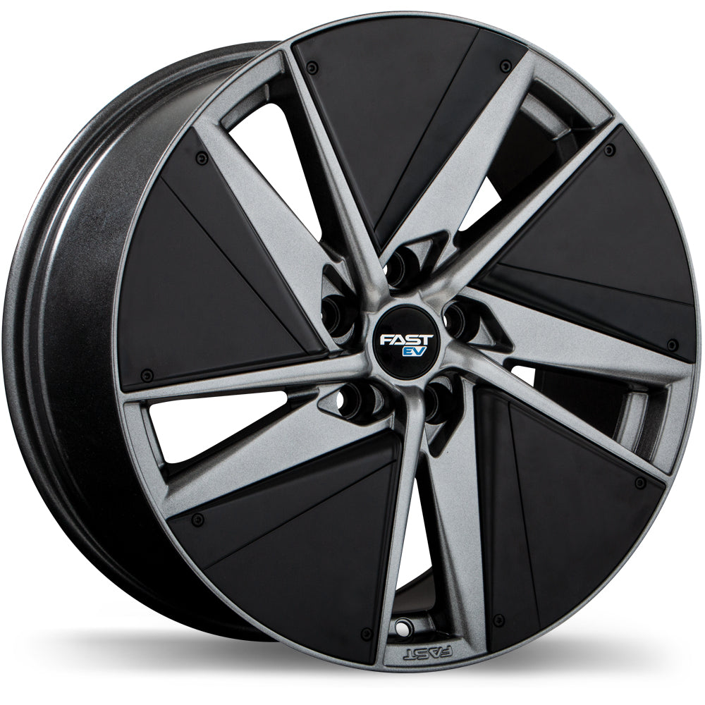 Fast Wheels EV01(+) 16x6.5 Titanium 38 5x114.3 66.1 FE01N(+)-1665-65TN+38C661