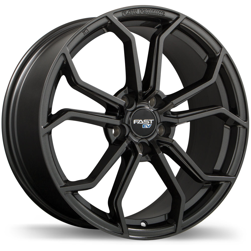 Fast Wheels EV03 18x8.5 Gloss Gunmetal 40 5x114.3 64.1 FE03E-1885-65MN+40C641