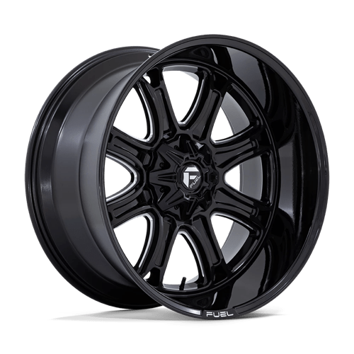 Fuel 1Pc DARKSTAR Gloss Black Milled | 22x10 | 5x5.5/150 | +10 | 110.1mm