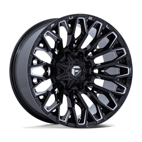 Fuel 1Pc FC865 STRIKE Gloss Black Milled | 22x12 | BLANK | -44 | 78.1mm
