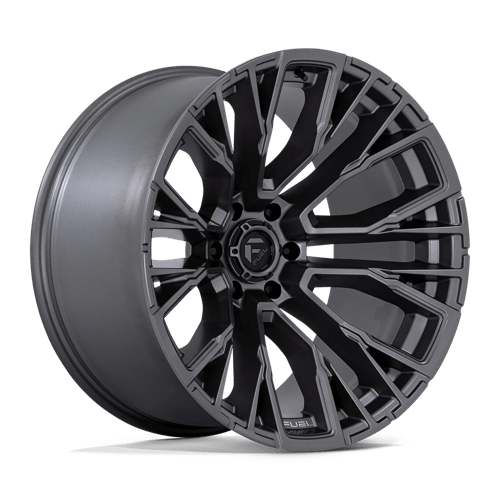 Fuel 1Pc D848 REBAR Matte Gunmetal | 22x12 | 6x135 | -44 | 87.1mm