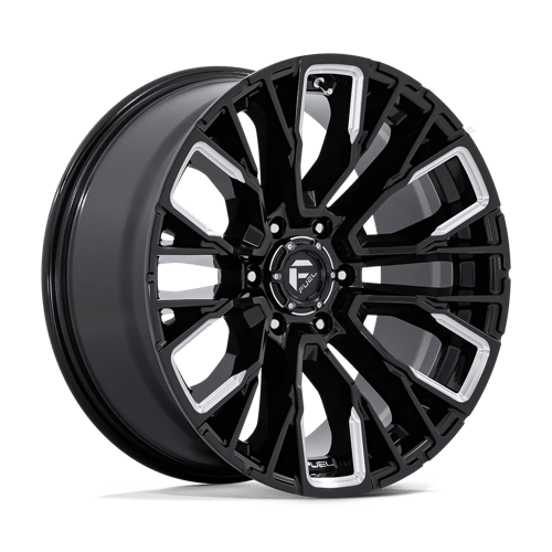 Fuel 1Pc D849 REBAR Gloss Black Milled | 20x9 | 6x135 | +1 | 87.1mm