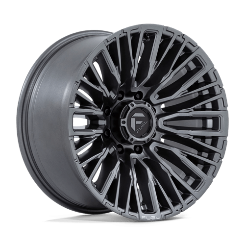Fuel 1Pc D848 REBAR Matte Gunmetal | 20x10 | 8x180 | -18 | 124.2mm