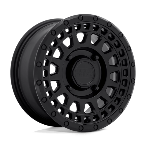Black Rhino Powersports PARKER UTV Matte Black | 14x7 | 4x110 | +51 | 80.2mm