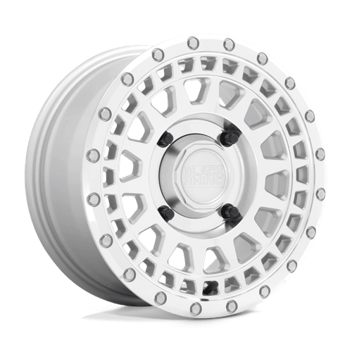 Black Rhino Powersports PARKER UTV Silver W/ Mirror Cut Face | 14x7 | 4x137 | +51 | 106.1mm