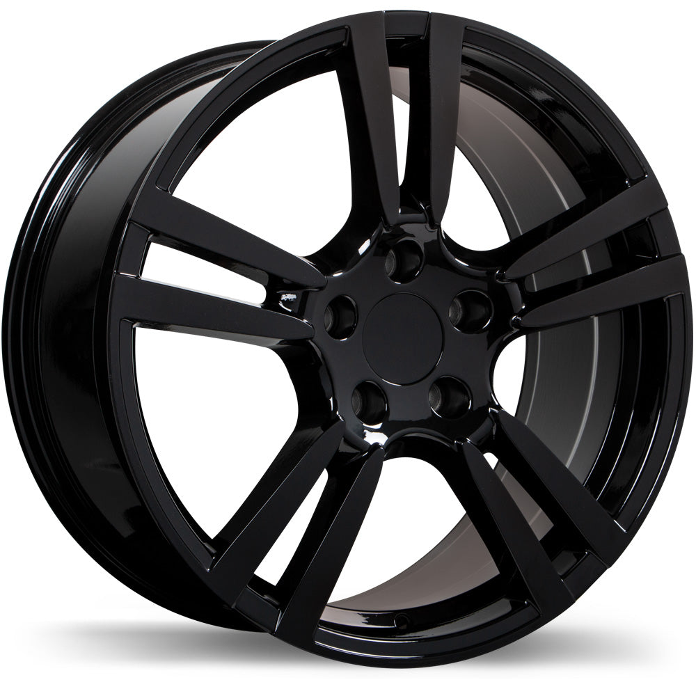 Replika R140A 20x9.5 Gloss Black 55 5x130 71.6 R140A-2095-53BN+55R715