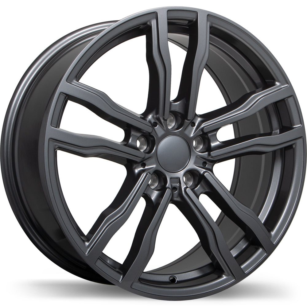 Replika R200 18x8.5 Gloss Gunmetal 42 5x120 74.1 R200-1885-12MN+42C741