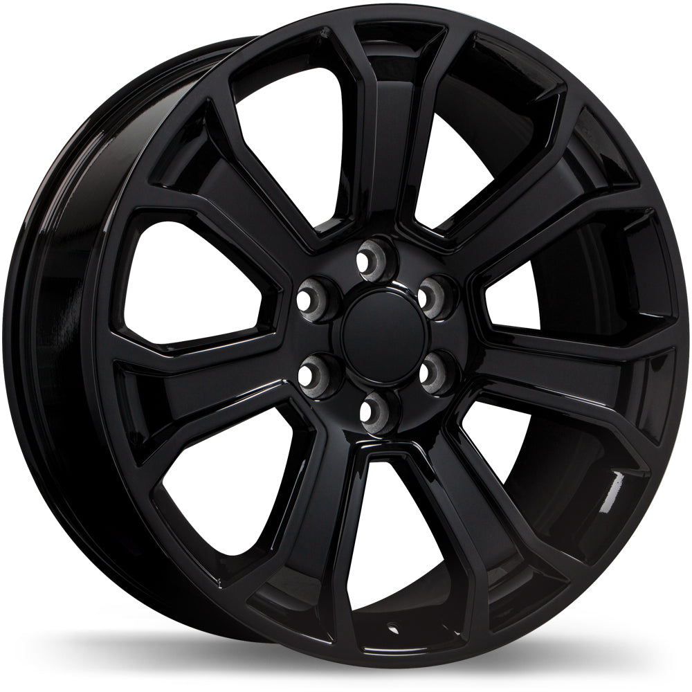 Replika R204 22x9.0 Gloss Black 24 6x139.7 78.1 R204-2290-83BN+24C781