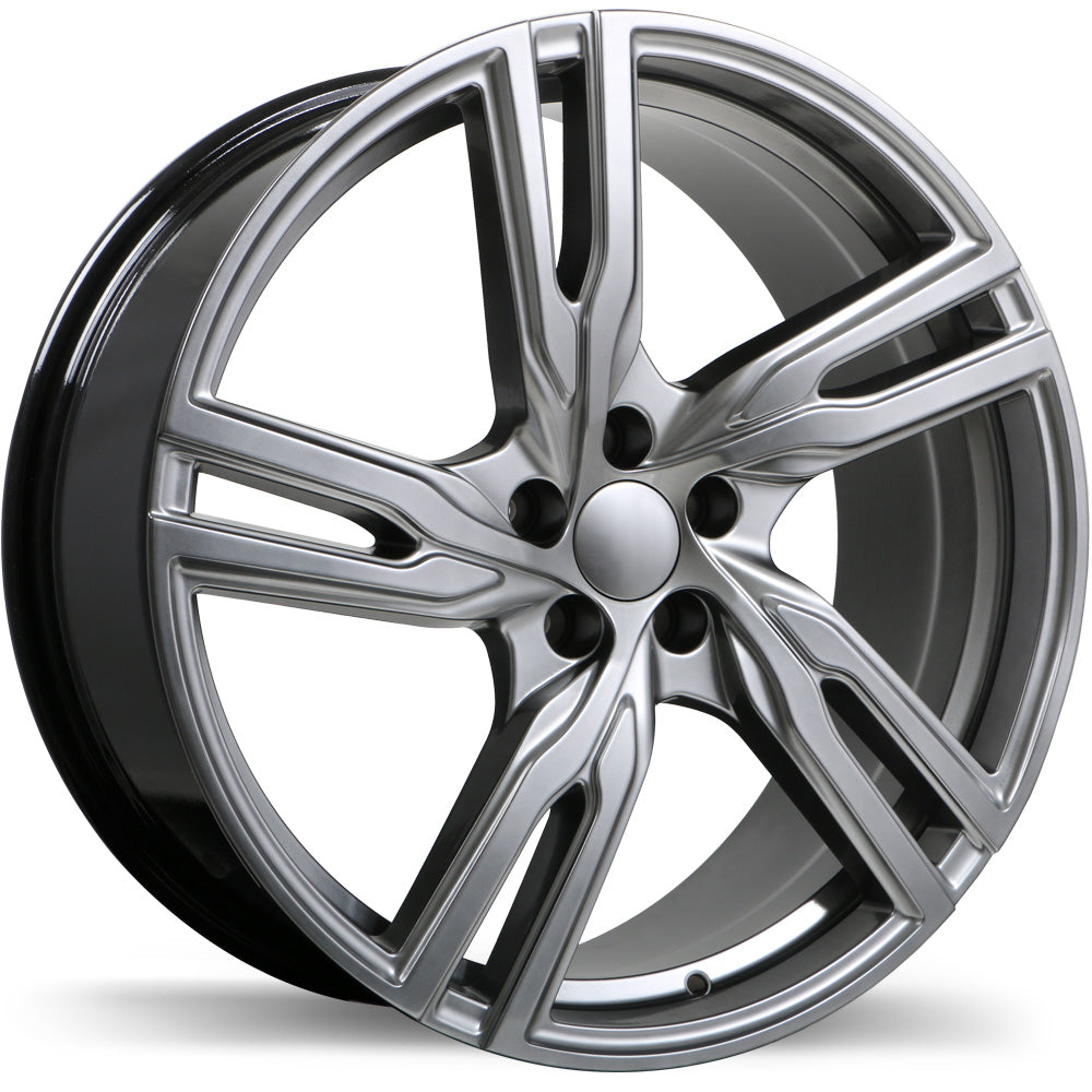 Replika R221 20x8.5 Dark Hyper Silver 38 5x108 67.1 R221-2085-31HD+38C671