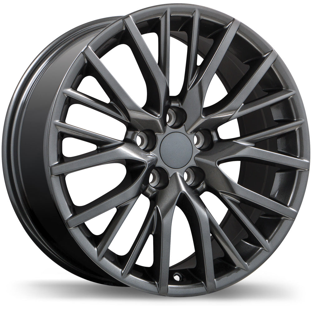 Replika R224 20x8.0 Gloss Gunmetal 30 5x114.3 60.1 R224-2080-65MN+30R601