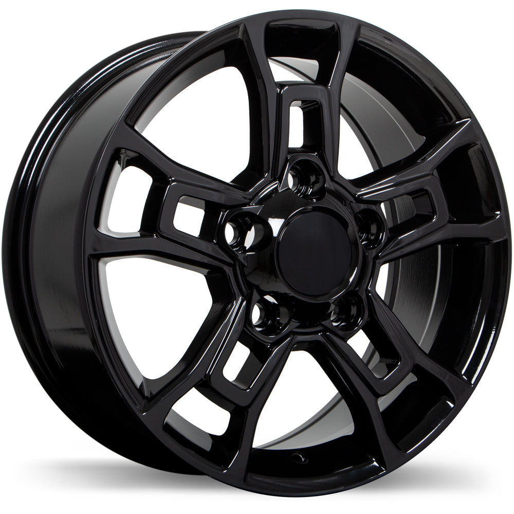 Replika R225 18x8.0 Gloss Black 60 5x150 110.1 R225-1880-51BN+60F101