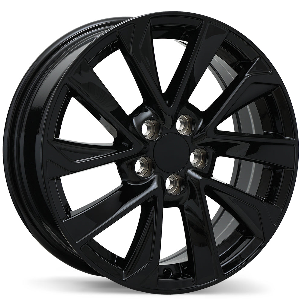 Replika R240 16x6.5 Gloss Black 39 5x100 54.1 R240-1665-80BN+39F541