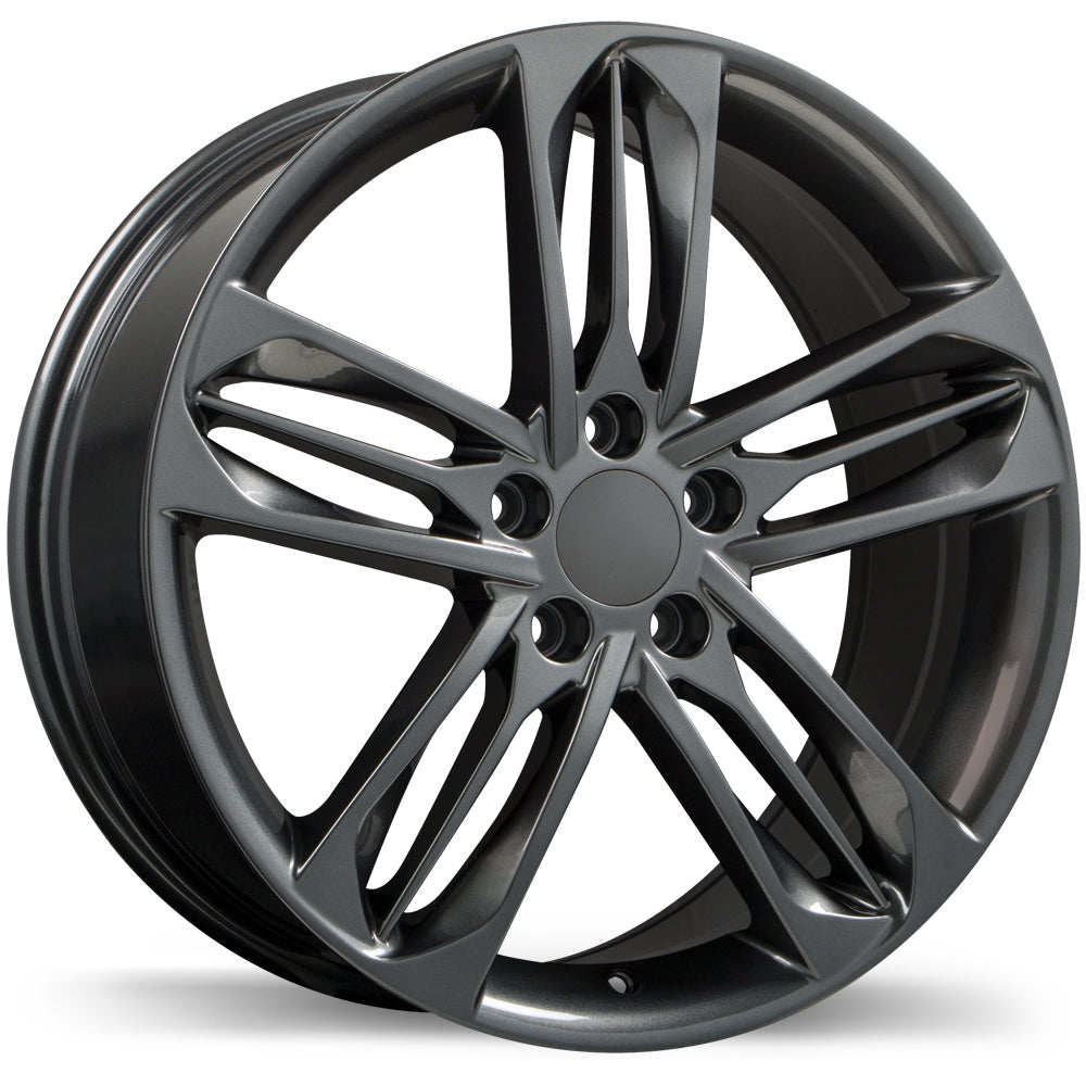 Replika R242 19x8.0 Gloss Gunmetal 50 5x114.3 64.1 R242-1980-65MN+50R641
