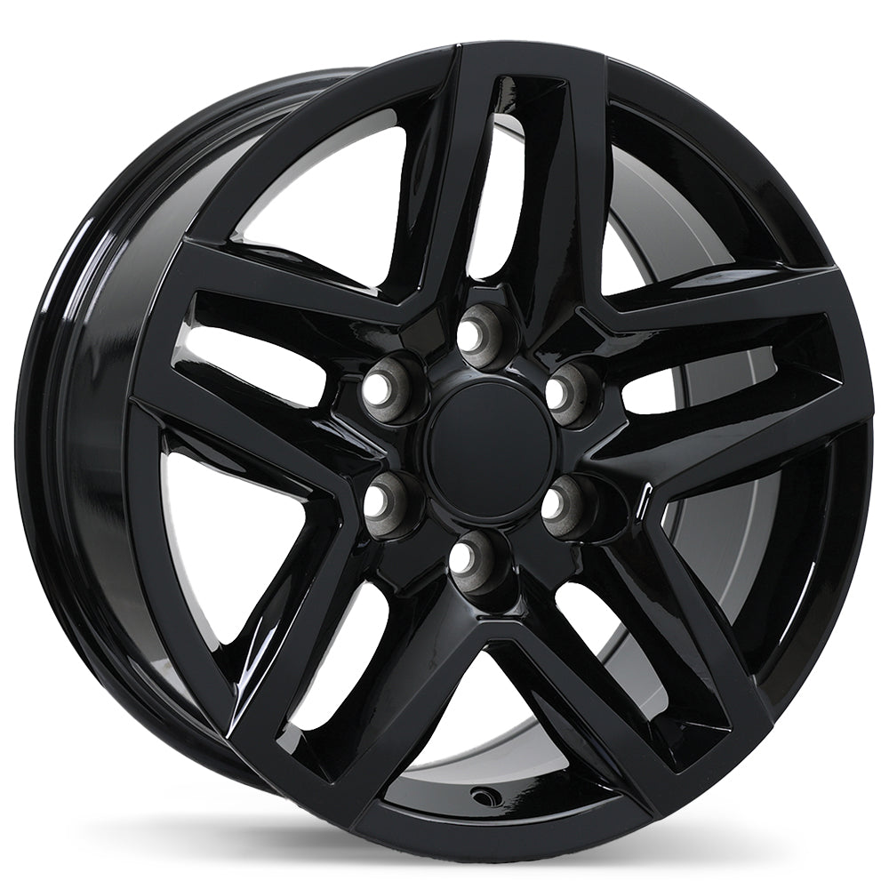 Replika R245 17x8.0 Gloss Black 24 6x139.7 78.0 R245-1780-83BN+24C780