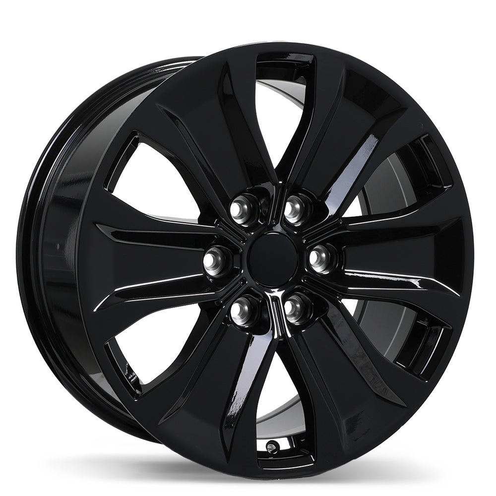 Replika R250 18x8.5 Gloss Black 44 6x135 87.1 R250-1885-36BN+44C871