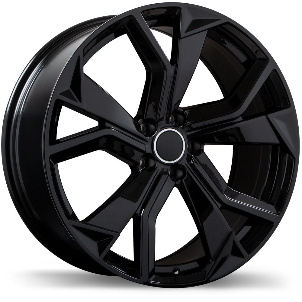 Replika R252 20x8.5 Gloss Black 25 5x112 66.5 R252-2085-44BN+25R665