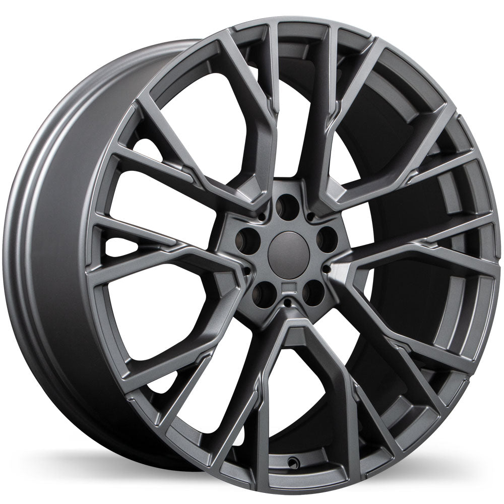 Replika R253 20x9.0 Satin Charcoal 30 5x112 66.6 R253-2090-44GT+30C666